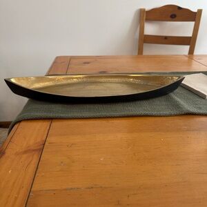 Perigold Black and Gold Tray